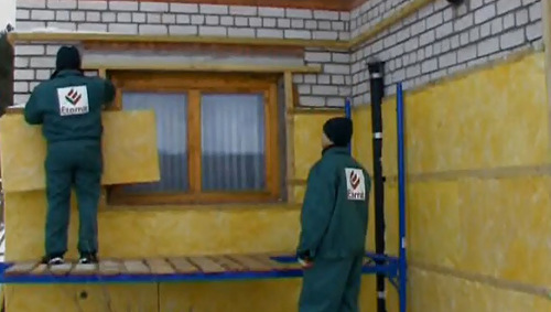 Металлосайдінг під брус: послідовність монтажу Металлосайдінг під брус: послідовність монтажу