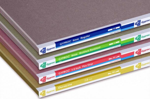 ГКЛ «Gyproc»: види і характеристики матеріалу