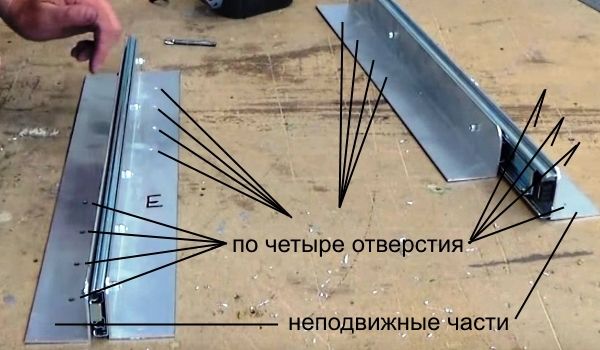 Розкладний стіл своїми руками — креслення та інструкція з фото