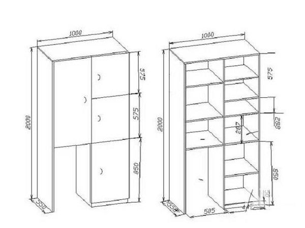 Як красиво зробити шафу на балконі — 2 перевірених варіанти складання для домашніх майстрів