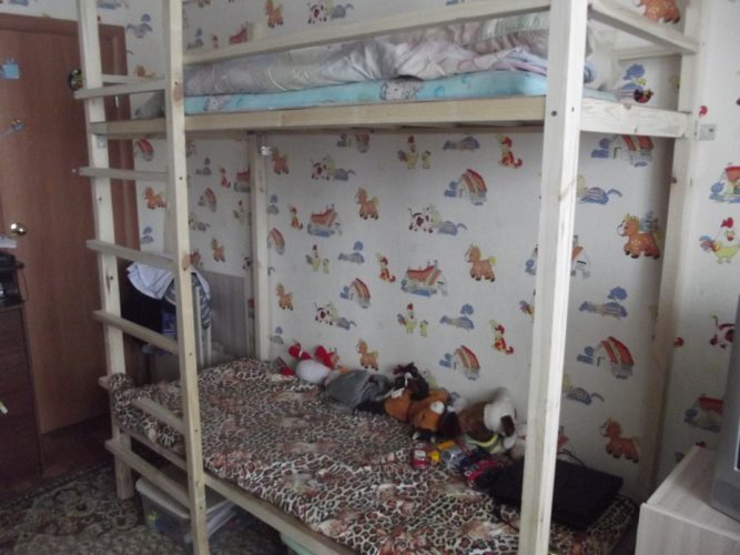 Дитяче двохярусне ліжко своїми руками: креслення, фото і покрокова інструкція