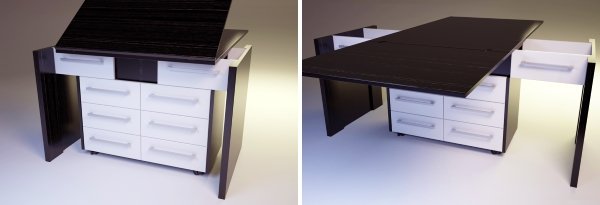 Як зробити і зібрати стіл трансформер своїми руками