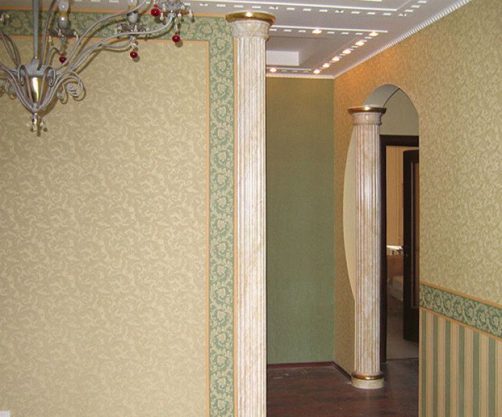 Мармурова штукатурка фото в інтерєрі