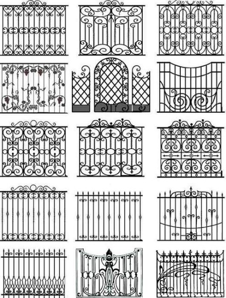 Ковані балкони: прикраса фасаду