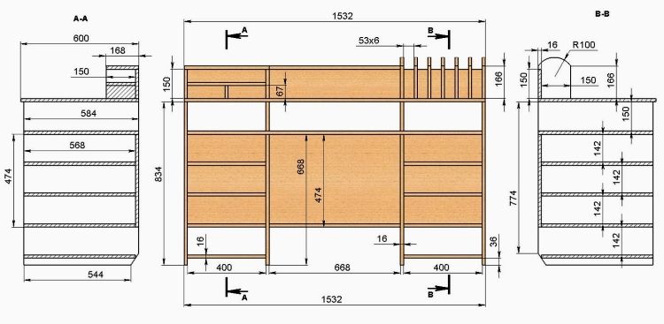 Як зробити письмовий стіл: ідеї, креслення з розмірами, покрокова інструкція, фото і відео
