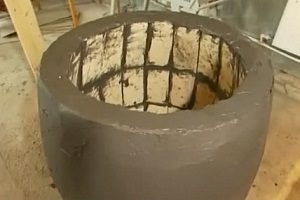 Як побудувати тандир з цегли: технологія кладки і схема установки з фото