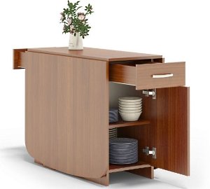 Як зробити стіл книжку: креслення з розмірами, покрокова інструкція, фото і відео