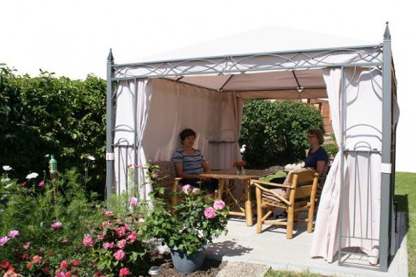 Будуємо намет для дачі своїми руками: покроковий майстер клас і відео