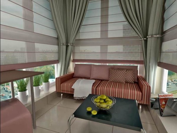 Штори для лоджії: 14 етапів самостійного виготовлення