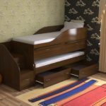 Дитяче двохярусне ліжко своїми руками: креслення, фото і покрокова інструкція
