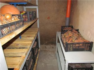 Як зробити полиці у погребі своїми руками — фото