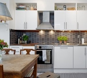 Скандинавський стиль в інтерєрі кухні: ідеї та особливості дизайну, фото і відео