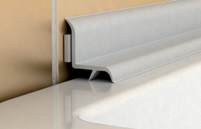 Пластиковий бордюр (плінтус) для ванної кімнати: як вибрати і установка своїми руками