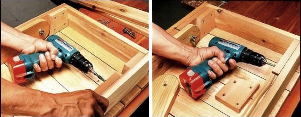 Розкладний стіл для пікніка своїми руками — креслення