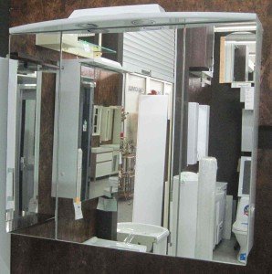 Дзеркальна шафа для ванної кімнати (фото, відео)