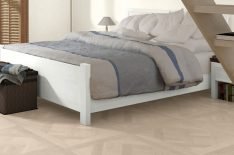 Білий паркет в інтерєрі — фото приклади