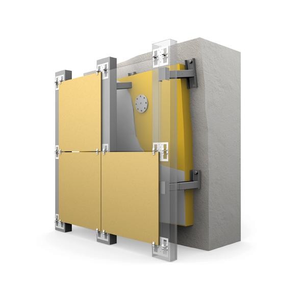 Вентильований фасад: конструкція та порядок монтажу