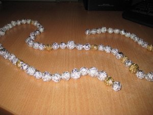Новорічні іграшки на ялинку своїми руками
