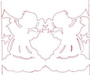 Вироби з паперу на Різдво своїми руками