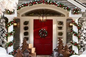 Як прикрасити будинок на Новий рік — ідеї для прикраси і фото