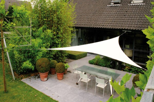 Тенти для дачі — види тентових матеріалів і тканин