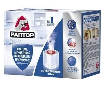 Раптор від комарів – лінійка засобів для використання у квартирі