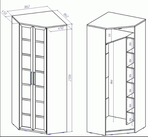 Як красиво зробити шафу на балконі — 2 перевірених варіанти складання для домашніх майстрів