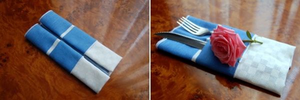 Як зшити серветки для сервірування столу своїми руками