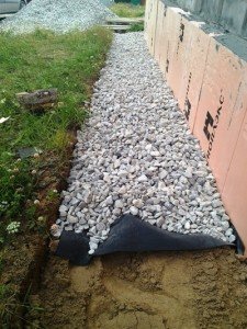 Отмостка з щебеню своїми руками: вибір щебеню, покрокова інструкція по будівництву