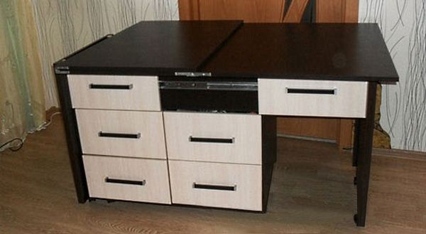 Як зробити і зібрати стіл трансформер своїми руками