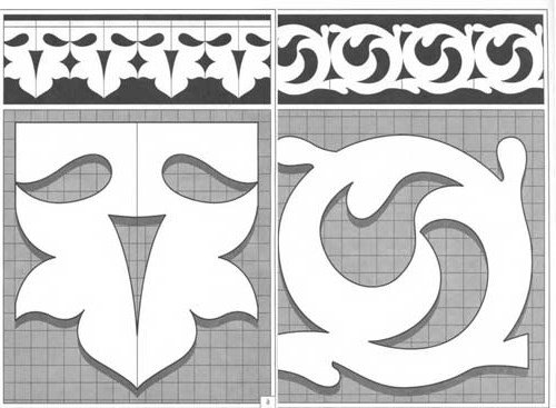 Трафарет для наличників на вікна своїми руками   виготовлення та встановлення