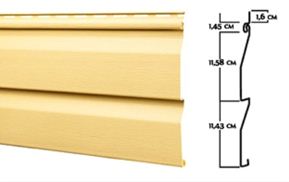 Розміри сайдинга для фасаду