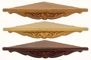 Як зробити кутову полицю для ікон своїми руками: креслення з розмірами, покрокове відео керівництво