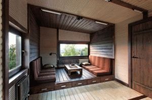 Блок хаус фото внутрішніх оздоблень