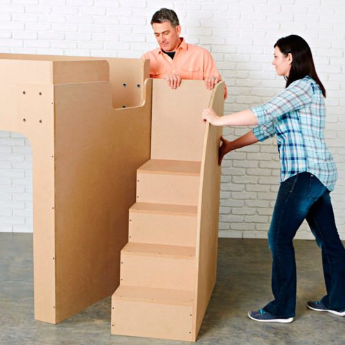 Дитяче двохярусне ліжко своїми руками: креслення, фото і покрокова інструкція