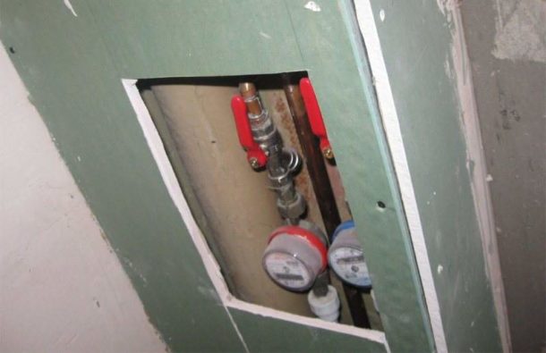 Обшивка труб в туалеті гіпсокартоном своїми руками