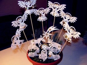 Вироби з паперу на Різдво своїми руками