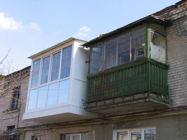 Засклення балконів в хрущовці: наводимо балкон в порядок за 3 кроки
