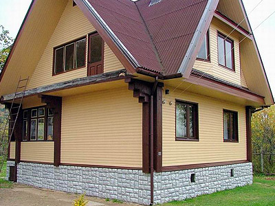 Розміри металевого сайдинга і інші характеристики Розміри металевого сайдинга і інші характеристики