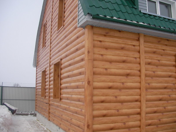 Сайдинг під колоду або будинок зі зрубу Сайдинг під колоду або будинок зі зрубу