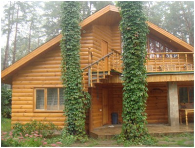 Оздоблення фасаду деревяного будинку: варіанти оформлення