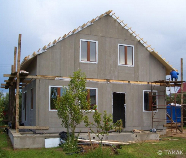 Фасад з ЦСП: особливості матеріалу і спосіб монтажу Фасад з ЦСП: особливості матеріалу і спосіб монтажу