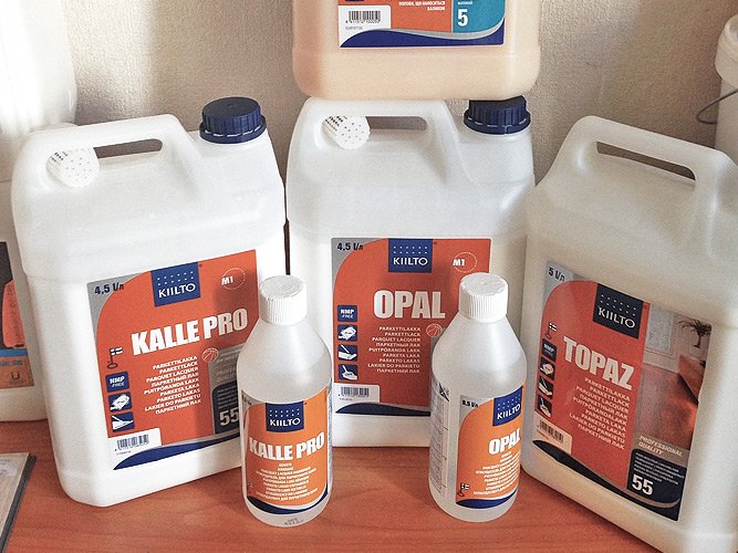 Що потрібно знати про паркетному лаку і який краще вибрати