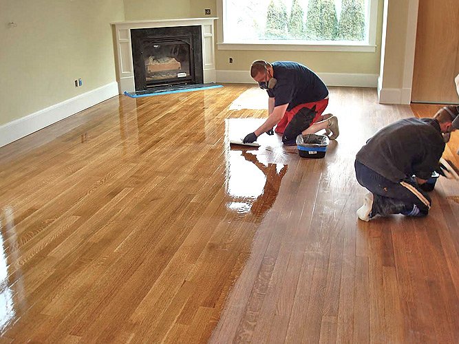 Яка витрата лаку для паркету на 1 м2