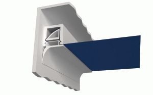 Таємне пристрій і монтаж натяжних стель