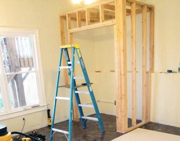 Як зробити вбудований шафа купе з гіпсокартону своїми руками (відео)