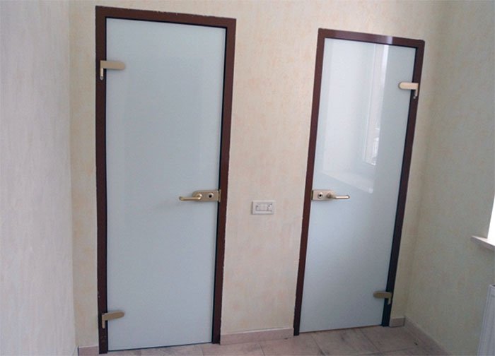 Двері для ванних кімнат і туалетів: як вибрати і які краще поставити +фото