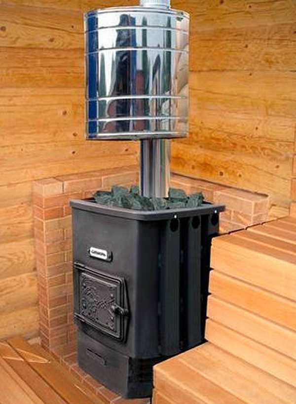 Печі для лазні з баком для води   цегляні, чавунні і сталеві: зробити своїми руками