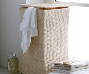Кошик для білизни в ванну своїми руками (фото, відео)