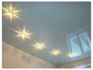 Стелі натяжні для прикраси залу, фото